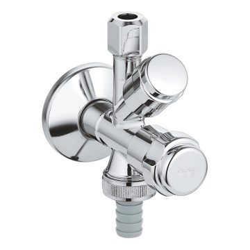 GROHE 41073000 - Válvula angular combinada WAS 12” × 38” cromo brillante