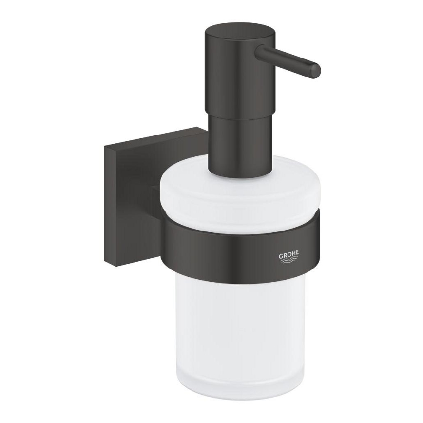 GROHE 410982430 - Dispensador de jabón líquido START CUBE 158 × 126 × 72 mm negro