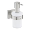 GROHE 41098DC0 - Dispensador de jabón líquido START CUBE 160 ml en acero inoxidable