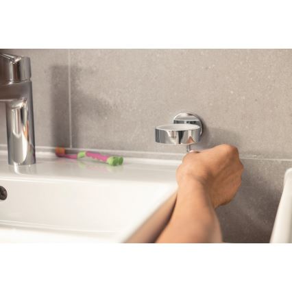 GROHE 41098DC0 - Dispensador de jabón líquido START CUBE 160 ml en acero inoxidable