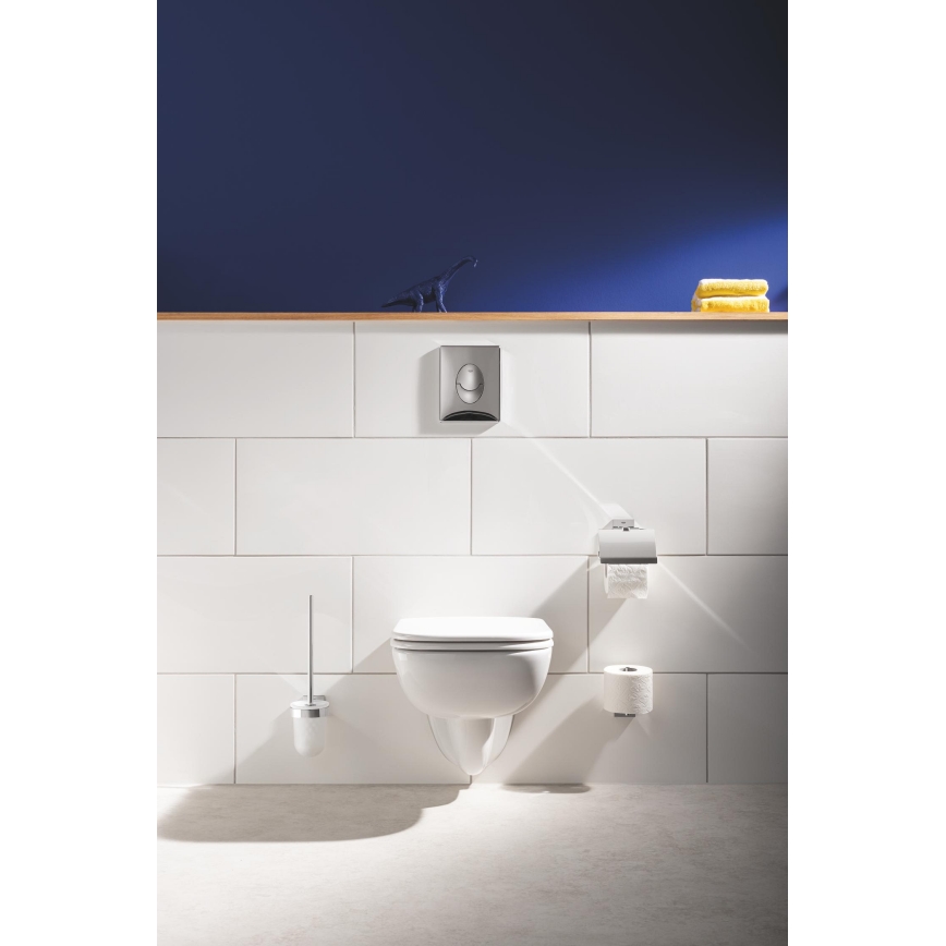 GROHE 41102000 - Portarrollos START CUBE, acabado cromo brillante
