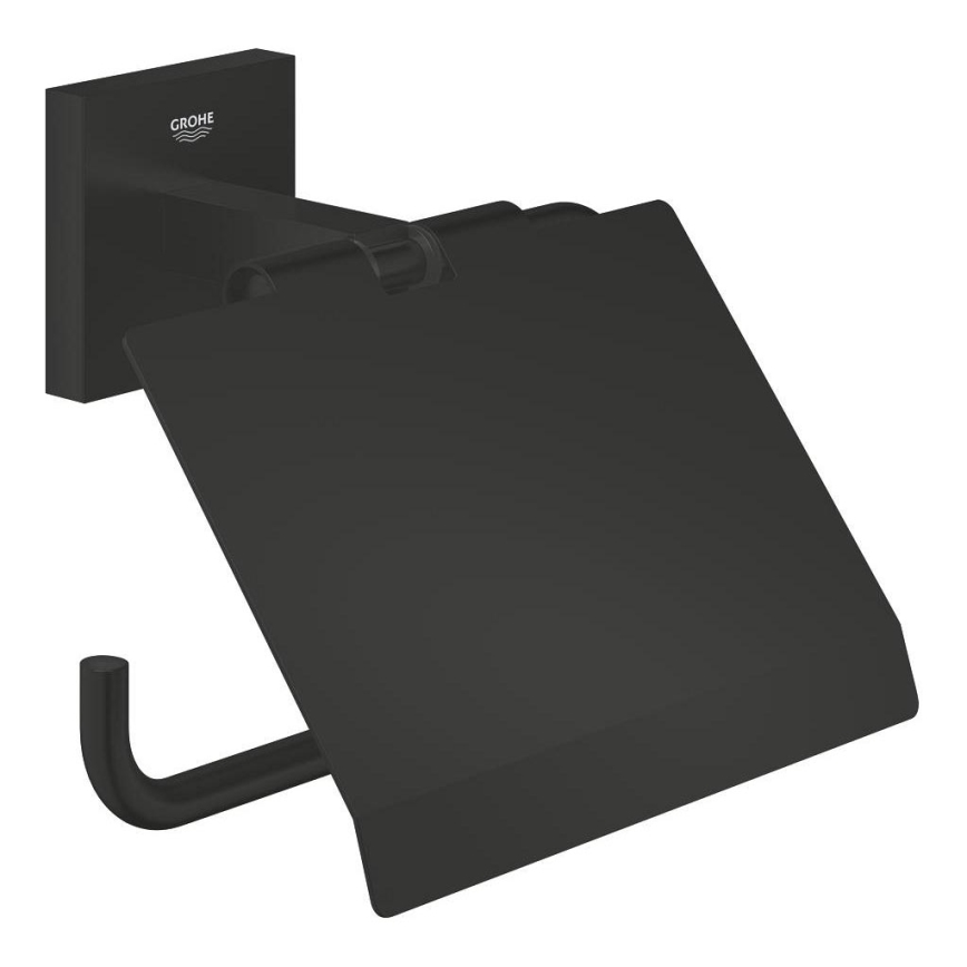 GROHE 411022430 - Soporte para papel higiénico START CUBE, negro
