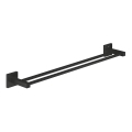 GROHE 411042430 - Toallero de doble brazo START CUBE 654 mm negro