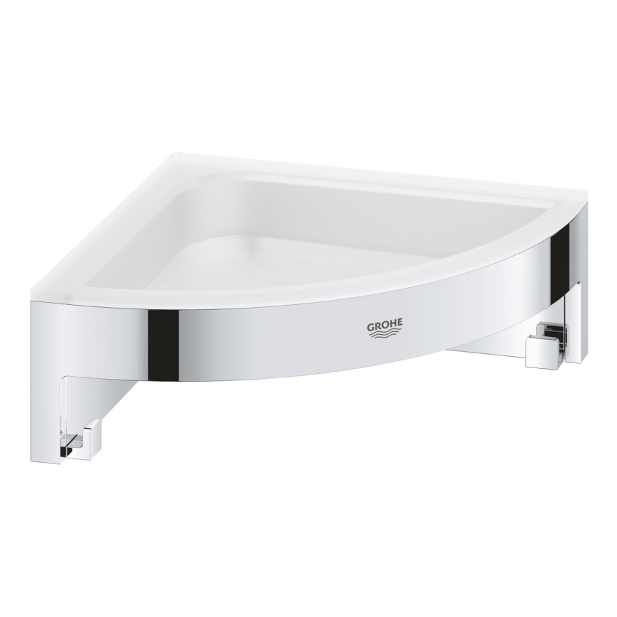 GROHE 41106000 - Estante de ducha de esquina START CUBE 16 cm, cromo brillante