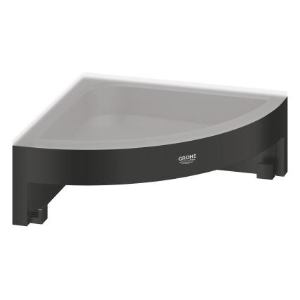 GROHE 411062430 - Estante de ducha de esquina ESSENTIALS 250 × 250 mm negro