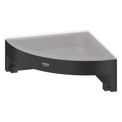 GROHE 411062430 - Estante de ducha de esquina ESSENTIALS 250 × 250 mm negro