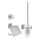 GROHE 41123DC0 - Juego de accesorios START CUBE en acero inoxidable