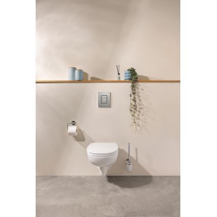 GROHE 41169000 - Juego de limpieza para inodoro START, acabado en cromo mate