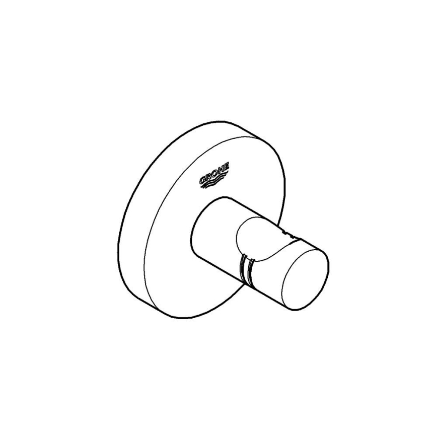 GROHE 41173000 - Gancho para albornoz START cromo brillante