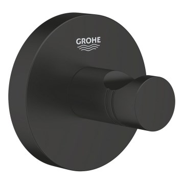 GROHE 411732430 - Gancho para albornoz START negro