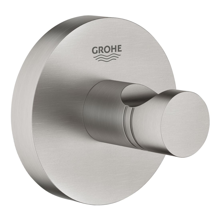 GROHE 41173DC0 - Gancho para albornoz START, de acero inoxidable