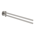 GROHE 41183DC0 - Toallero QUICKFIX START 439 mm, acero inoxidable