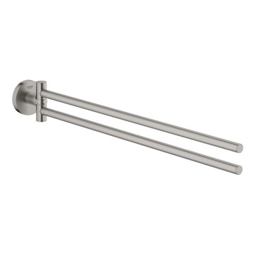 GROHE 41183DC0 - Toallero QUICKFIX START 439 mm, acero inoxidable