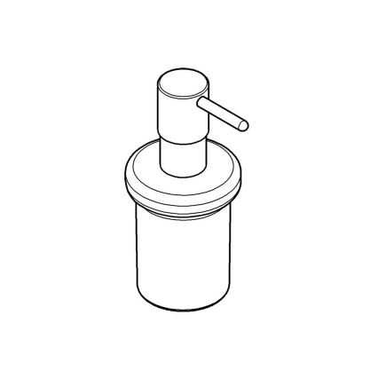 GROHE 411882430 - Dosificador de jabón START 160 ml negro