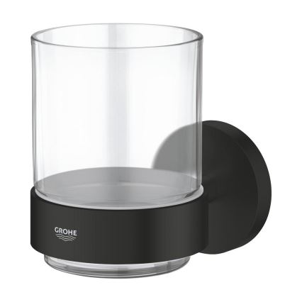 GROHE 411942430 - Vaso con soporte START, negro