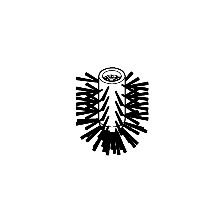 GROHE 41201L00 - Cabezal de cepillo de repuesto START blanco