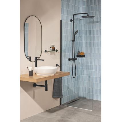GROHE 412022430 - Repisa de vidrio START 530 mm negra