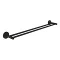 GROHE 412032430 - Toallero de doble brazo START 654 mm negro