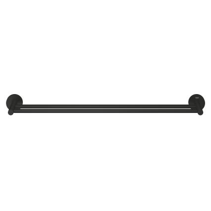 GROHE 412032430 - Toallero de doble brazo START 654 mm negro