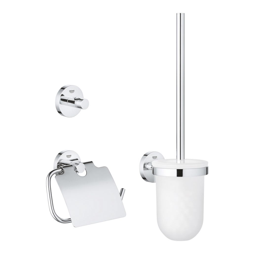GROHE 41204000 - Juego de accesorios QUICKFIX START en cromo brillante