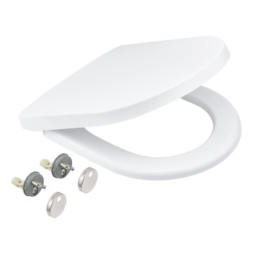 GROHE 42473000 - Asiento de inodoro SOLIDO COMPACT blanco duradero