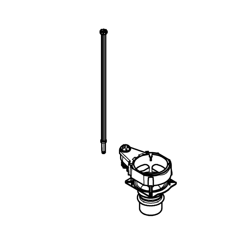 GROHE 42593000 - Asiento de válvula para cisterna GD 2, blanco