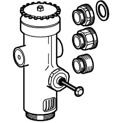 GROHE 43996000 - Mecanismo de descarga a presión RONDO 3”