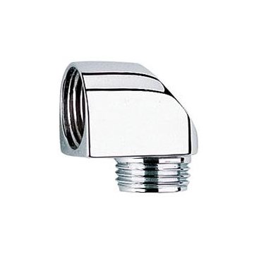 GROHE 45304000 - Codo de ducha DN 15 × DN 15, acabado cromo brillante
