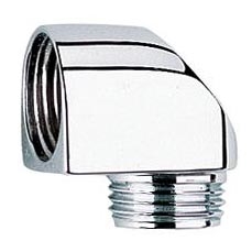 GROHE 45304000 - Codo de ducha DN 15 × DN 15, acabado cromo brillante