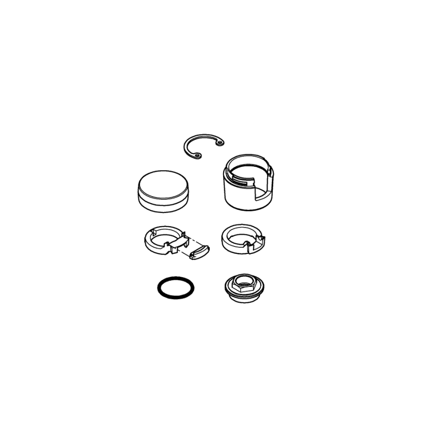 GROHE 46023000 - Palanca EUROMIX cromo brillante