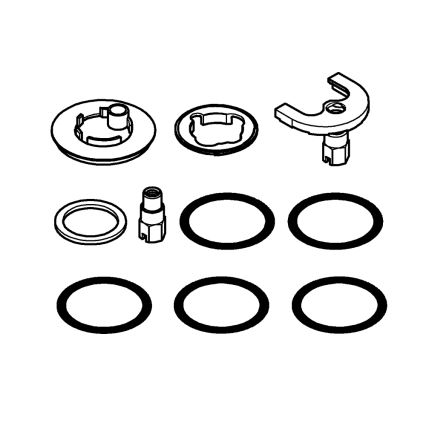 GROHE 46249000 - Contratuerca cromada brillante