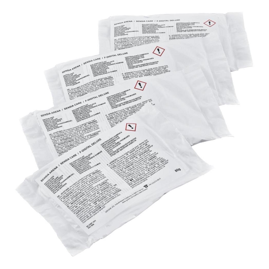 GROHE 4697700M - Desincrustante SENSIA ARENA 4 × 80 g blanco