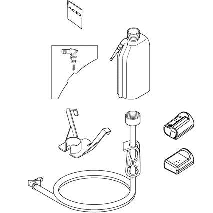 GROHE 46978001 - Kit de descalcificación SENSIA ARENA