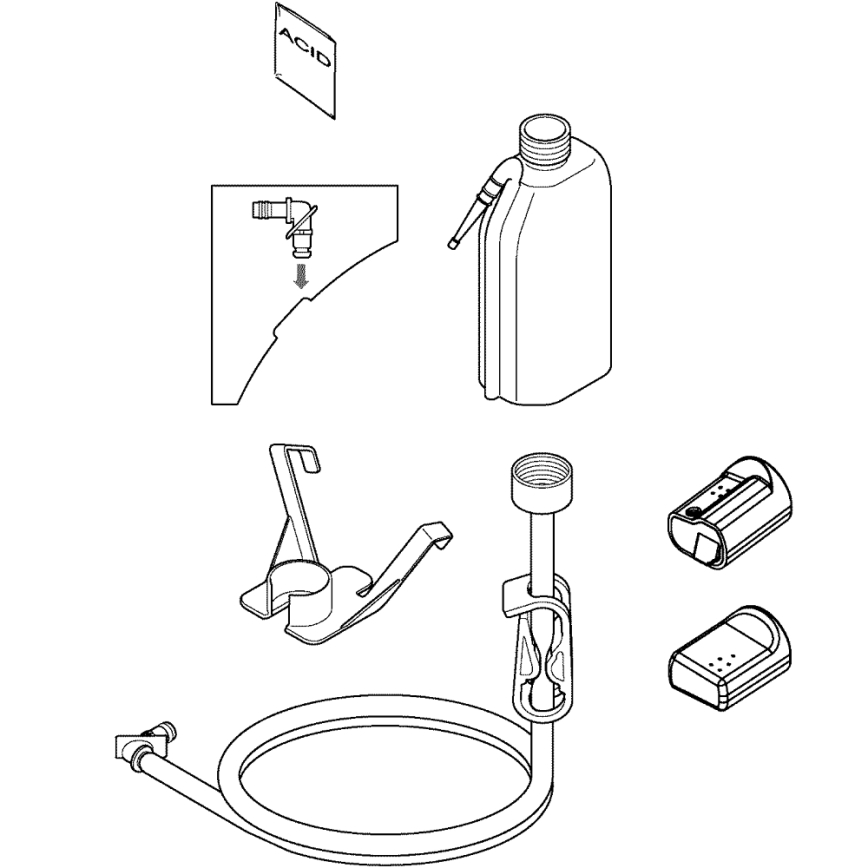 GROHE 46978001 - Kit de descalcificación SENSIA ARENA