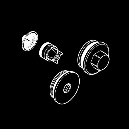 GROHE 47753000 - Válvula antirretorno, cromo brillante