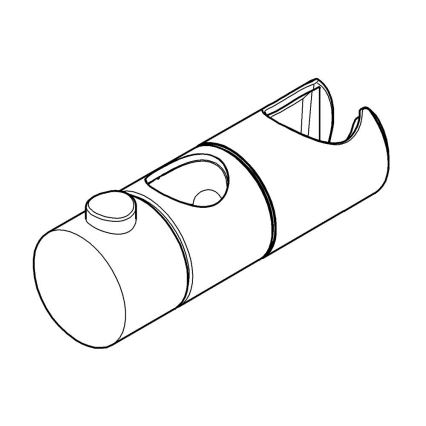 GROHE 48099000 - Elemento guía TEMPESTA 21,8 mm, cromado brillante