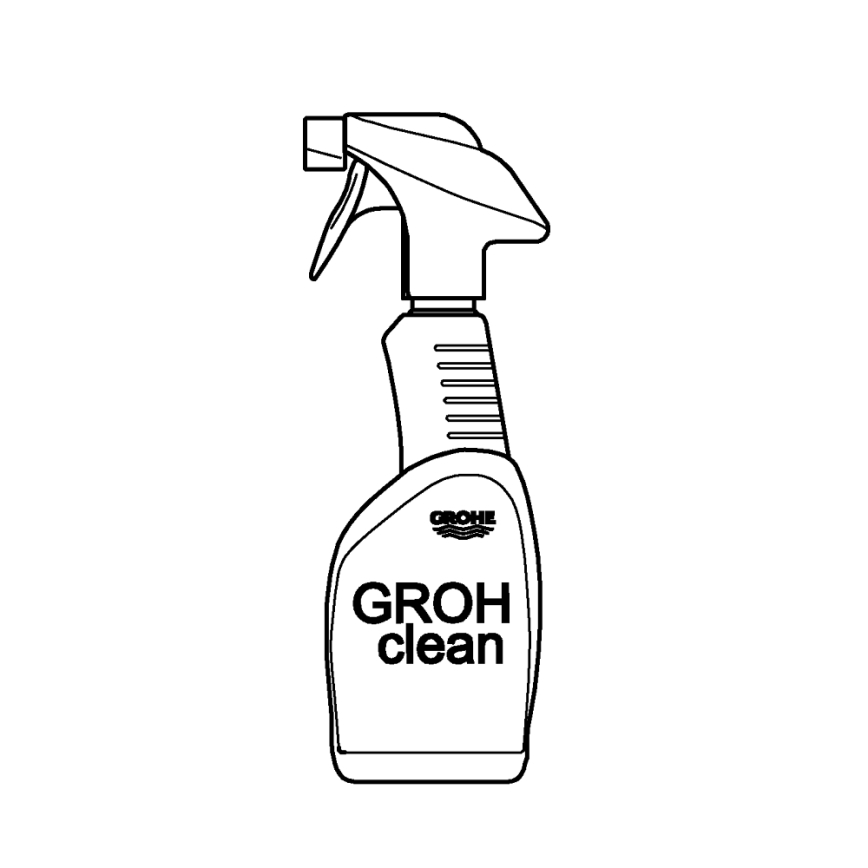 GROHE 48166000 - Limpiador GROHCLEAN 500 ml