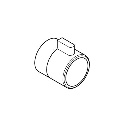 GROHE 49081000 - Tapa GROHTHERM en cromo brillante