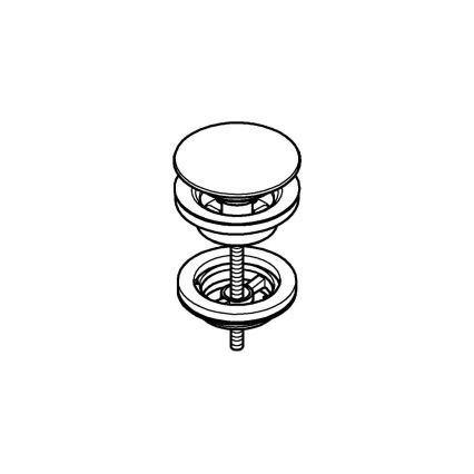 GROHE 65807GN0 - Juego de desagüe dorado