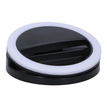 Grundig 10442 - Luz de anillo LED para selfies RING 3V