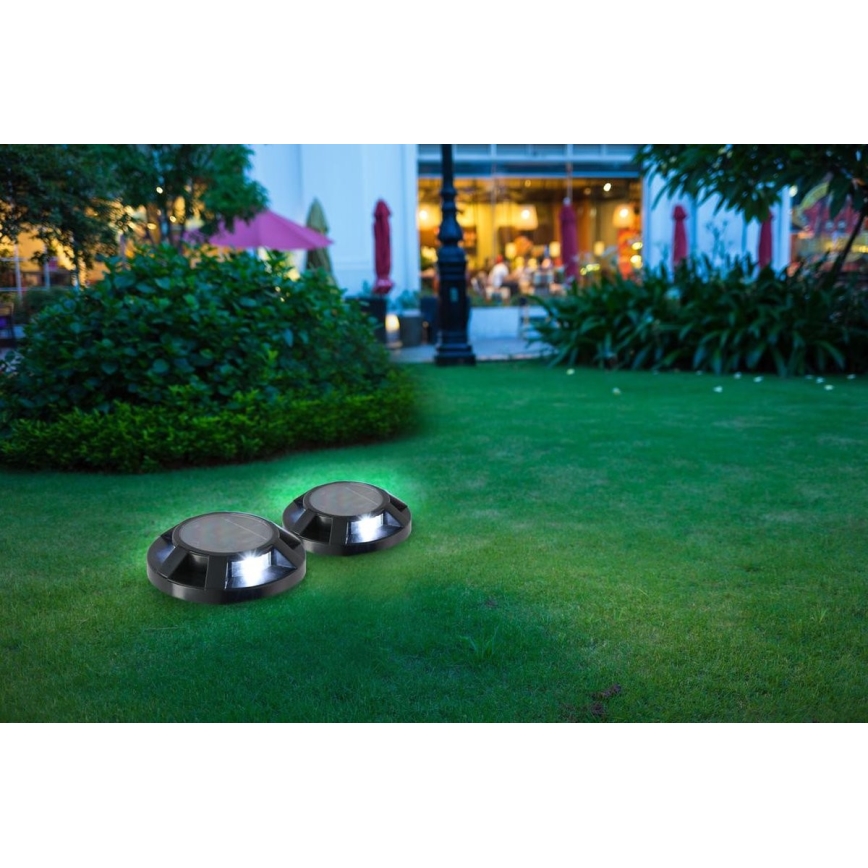 Grundig 12338 - LED Lámpara solar 3xLED/1xAAA