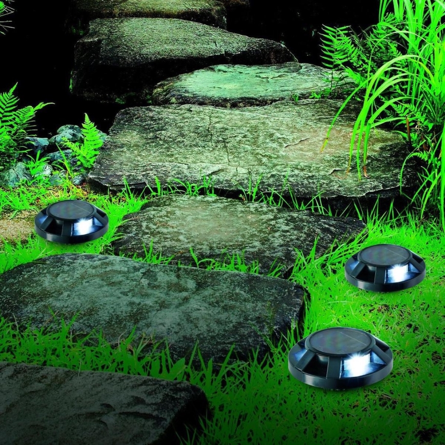 Grundig 12338 - LED Lámpara solar 3xLED/1xAAA
