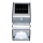 Grundig - Aplique LED solar con sensor LED/1xAA 600mAh IP64