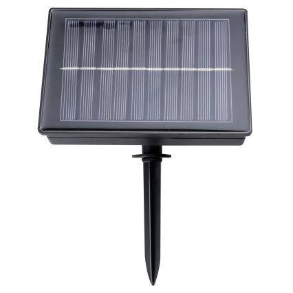 Grundig - Guirnalda solar LED regulable 50xLED/8 funciones 9,35 m blanco cálido 1200 mAh + mando a distancia