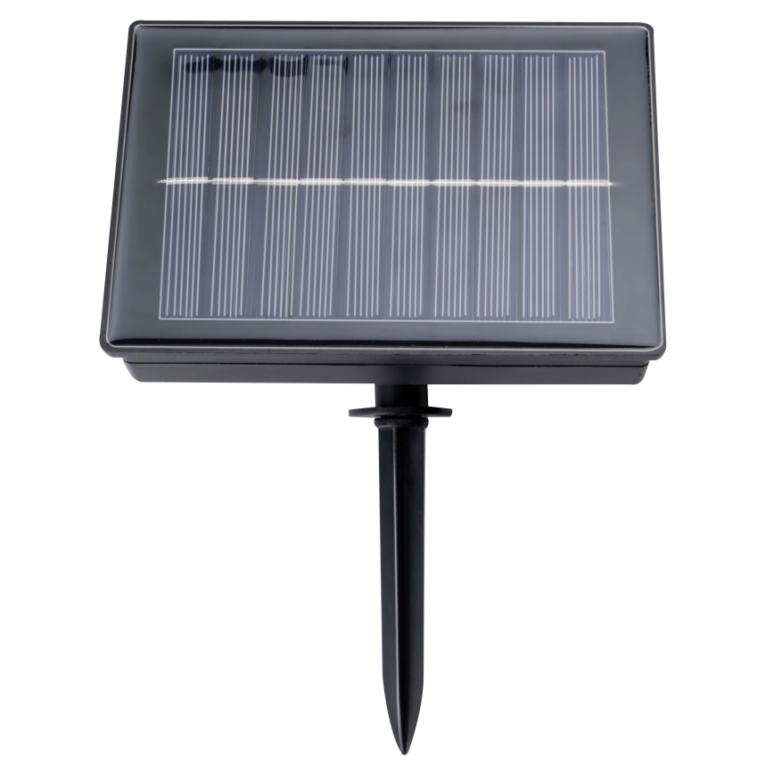 Grundig - Guirnalda solar LED regulable 50xLED/8 funciones 9,35 m blanco cálido 1200 mAh + mando a distancia