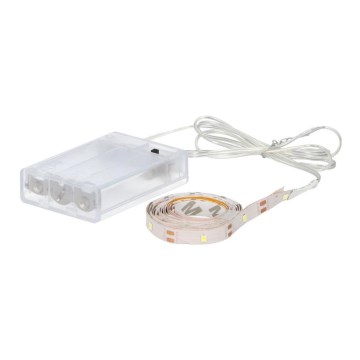 Grundig - Cinta LED 2m LED/3xAA rojo