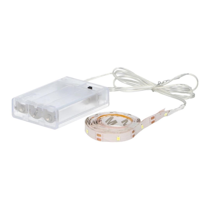 Grundig - Cinta LED 2m LED/3xAA rojo