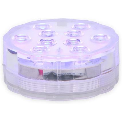 Grundig - Juego de 3 luminarias LED RGBW regulables LED/3W/3xAAA IP65 + mando a distancia