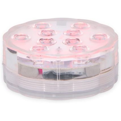 Grundig - Juego de 3 luminarias LED RGBW regulables LED/3W/3xAAA IP65 + mando a distancia