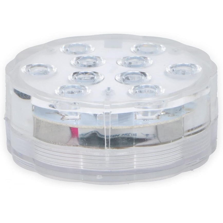 Grundig - Juego de 3 luminarias LED RGBW regulables LED/3W/3xAAA IP65 + mando a distancia